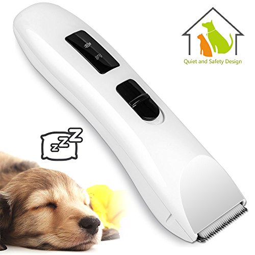 Low Noise Electric Pet Grooming and Trimming Clippers Kit, Cordless ...