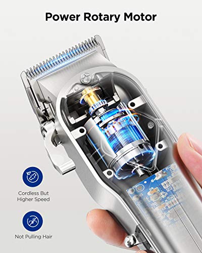 Limural Hair Clippers For Men Cordless Close Cutting T Blade Trimmer Kit Professional Hair