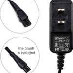 HQRP AC Adapter/Power Cord Compatible with Philips Norelco HQ7150, HQ7160, HQ7180, HQ7290, HQ8160, HQ7866, HQ8260, HQ8260CC, HQ8831, HQ8846, HQ8865, PT710, PT715, PT720, PT725 Razor/Shaver