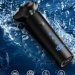 Electric Razor for Men, Men’s Electric Shaver, 3-Blade Rotary Shaving System, Waterproof Wet Dry Cordless Razor, Touch Switch, Type-C Fast Charging, Digital Display, Travel Lock, 90+ Minutes Run Time